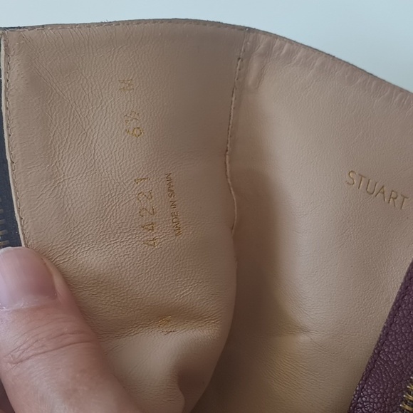 Stuart Weitzman Atomic West Suede bootie size 6 1/2 M - Picture 4 of 11